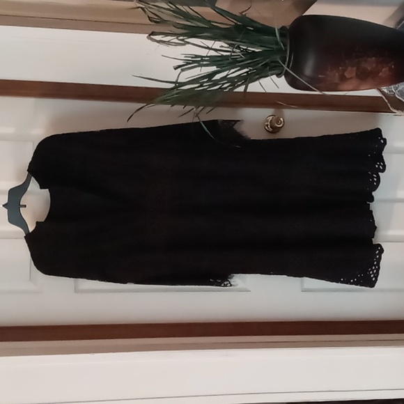 Dainty Jewells Sweet Peony Black Lace Dress XXL - Picture 6 of 8